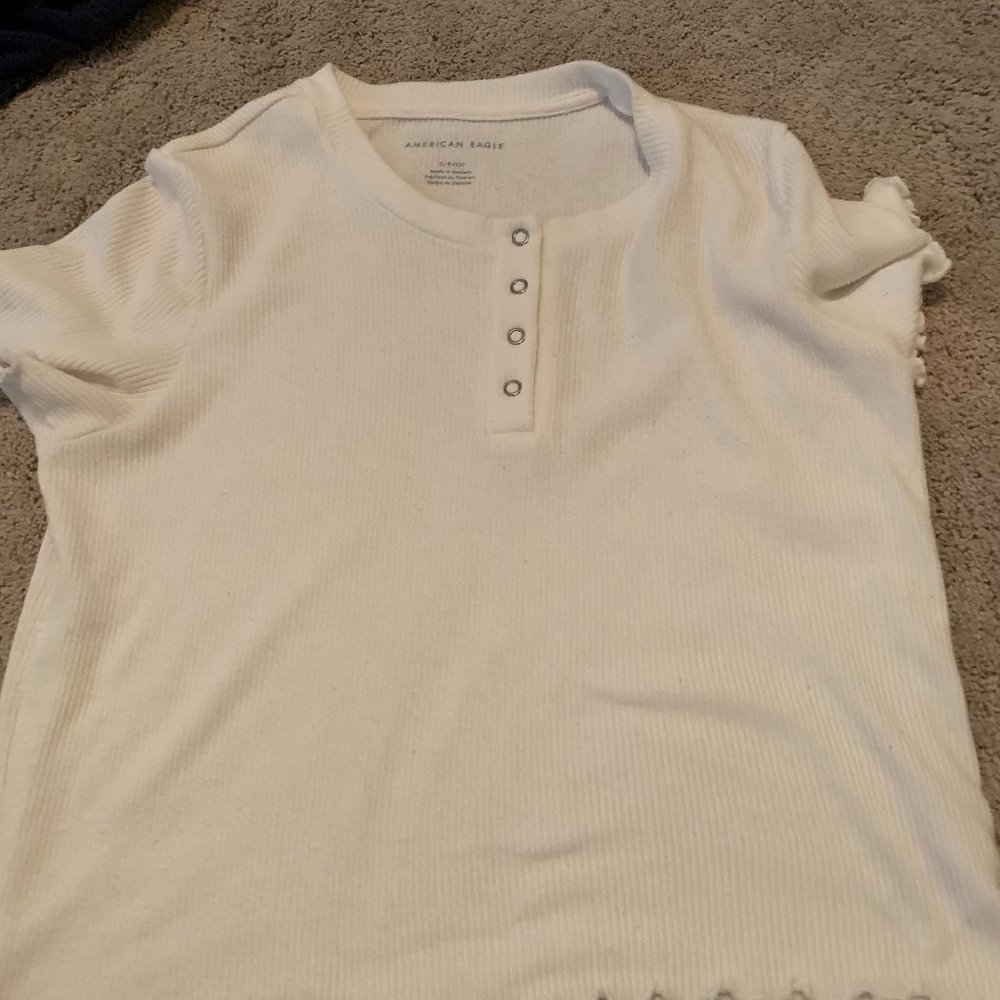 American Eagle White top